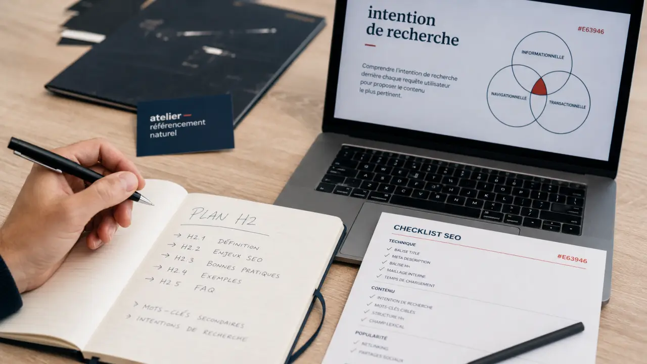 Comment écrire un article de blog : plan SEO