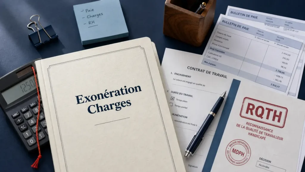 Exonération charges patronales travailleur handicapé : RQTH, OETH et aides Agefiph