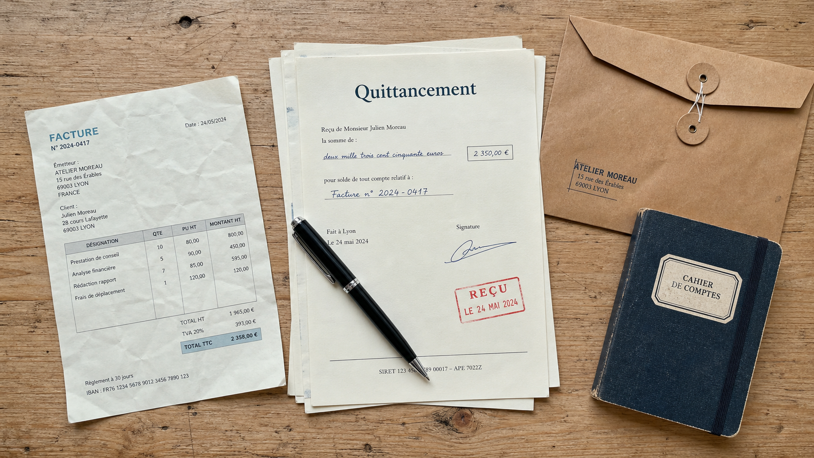 Quittancement définition : preuve écrite de paiement
