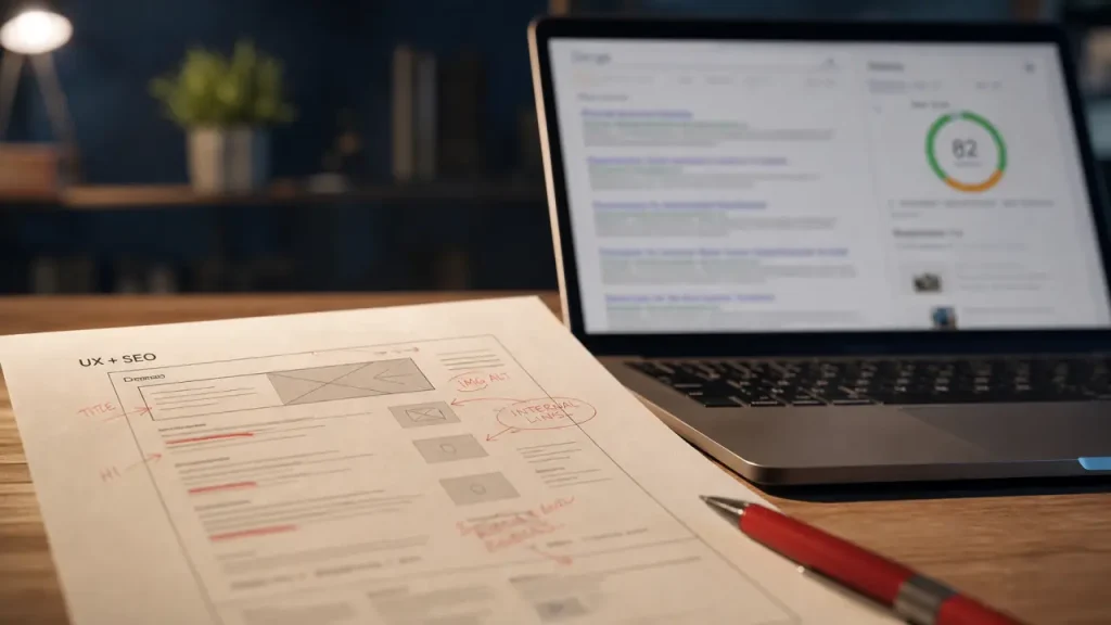 UX et SEO : vitesse, navigation et contenu qui font vraiment progresser le référencement