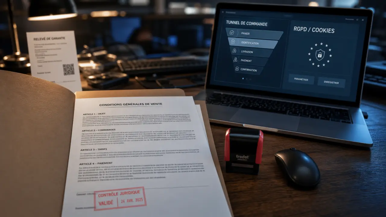 Avocat e commerce : dossier CGV RGPD litiges avant mise en ligne
