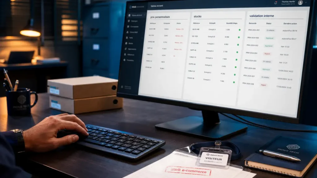 BtoB e-commerce : prix négociés, ERP et libre-service transforment la vente