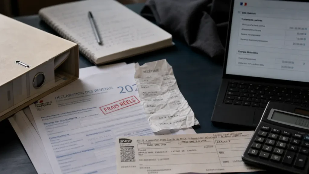 Formation professionnelle aux impôts : revenus imposables, frais réels et cases 1AK à 1DK