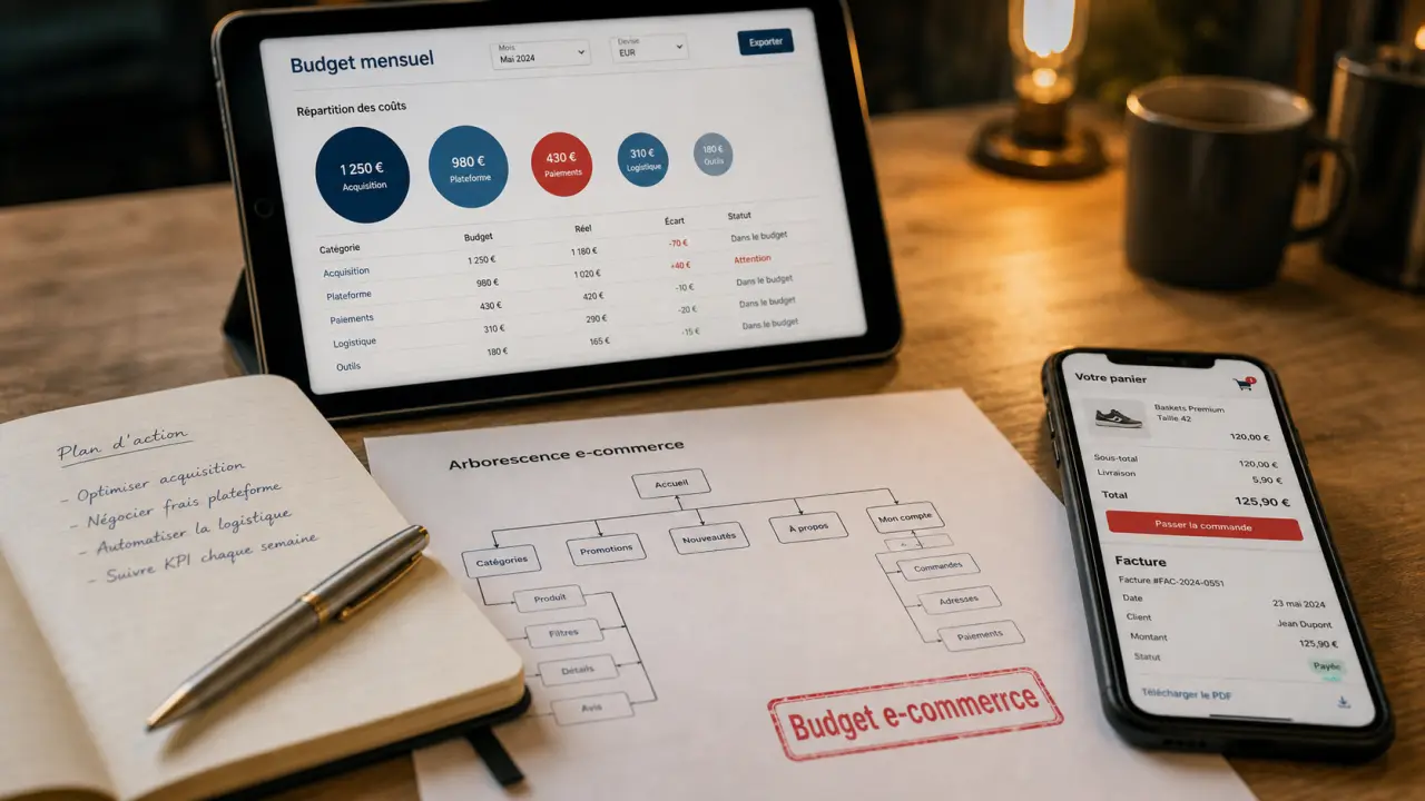 Creer un site e commerce : budget, technique et pièges de lancement