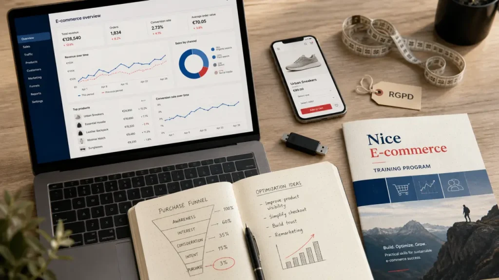 WooCommerce ou PrestaShop à Nice : choisir la bonne formation e-commerce selon votre projet