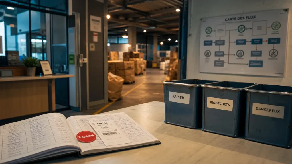 Tri à la source, traçabilité, valorisation : gérer les déchets en entreprise sans sanction