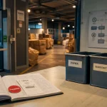 Gestion des déchets en entreprise : tri à la source et traçabilité des bacs