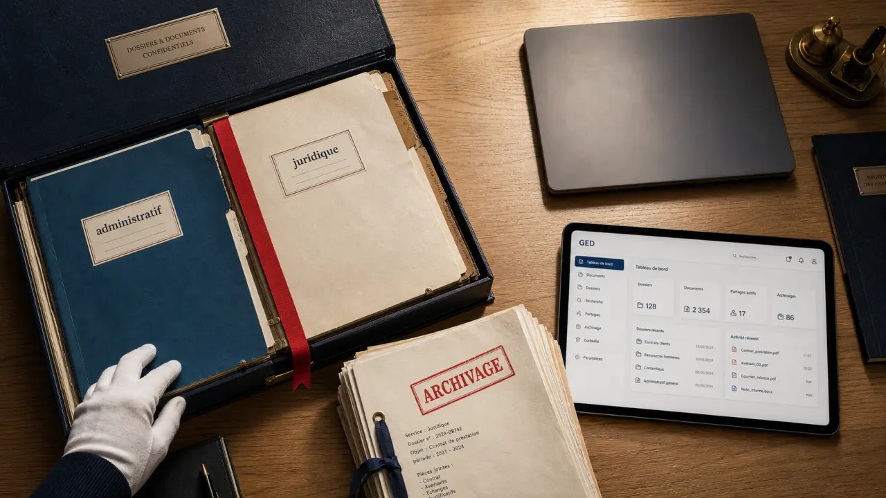 Gestion des documents dans une entreprise : sécuriser la GED