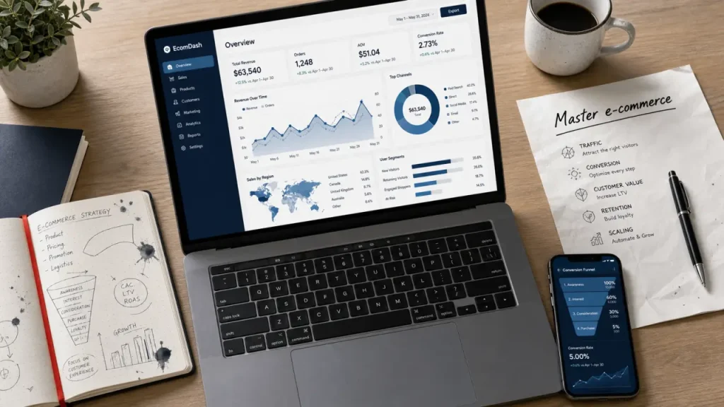 Master e-commerce : ce que vous apprenez, comment entrer et quels métiers viser