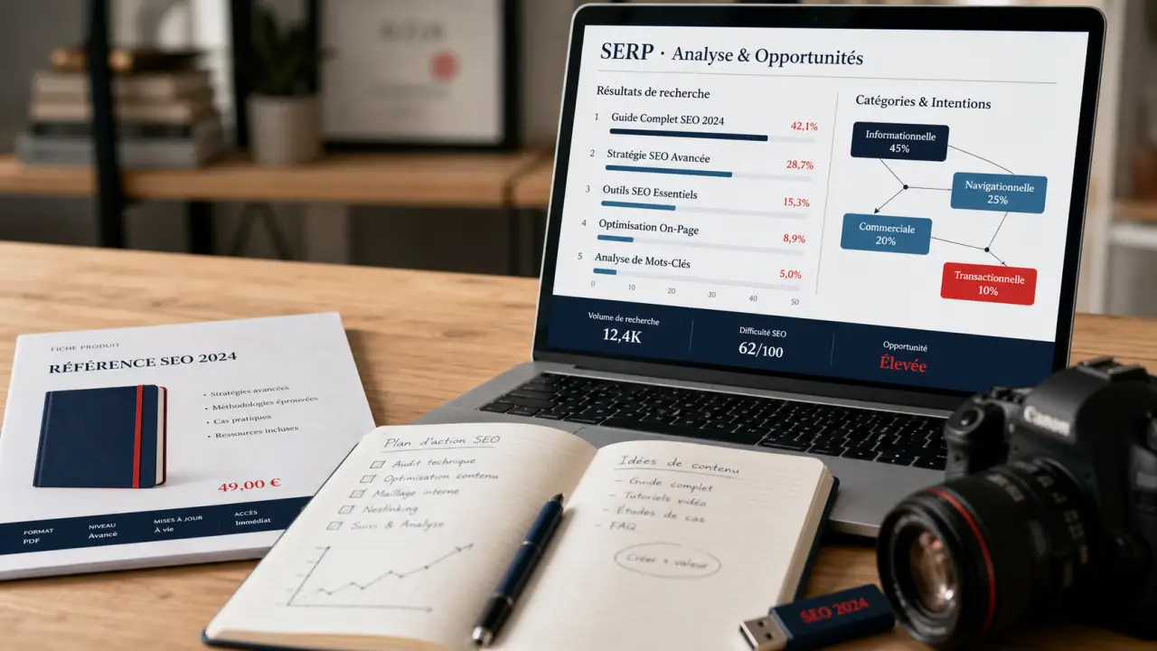 referencement e commerce fiche produit SERP
