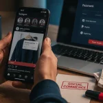 Social e commerce : bouton acheter sur Instagram/TikTok