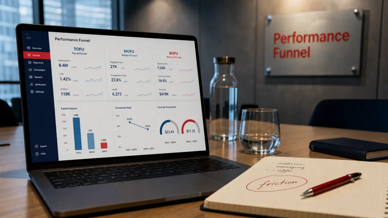 Stratégie marketing funnel optimizer avis utilisateurs : TOFU MOFU BOFU et conversions