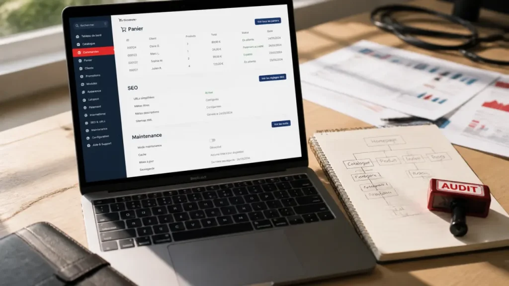 PrestaShop : création, migration et maintenance pour une boutique e-commerce performante