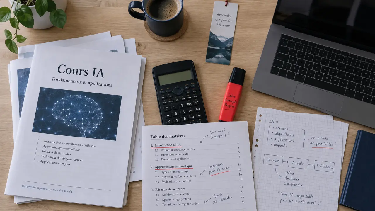 Cours intelligence artificielle pdf gratuit pour niveau, thèmes et méthode
