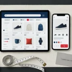 E commerce exemple : interface boutique e-commerce et achat