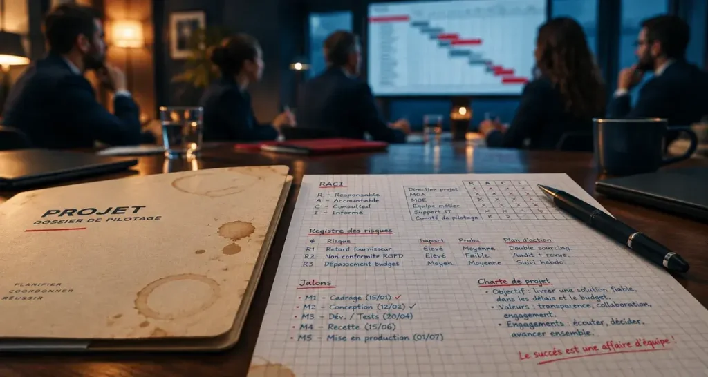 Le coaching en gestion de projet clarifie la gouvernance et sécurise l’exécution